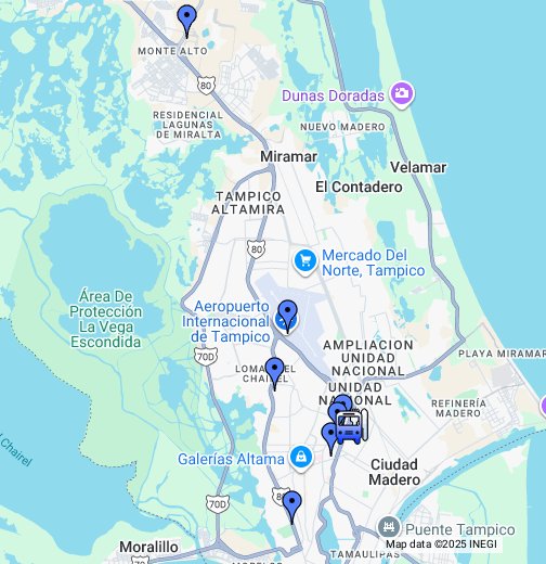 Tampico Google My Maps