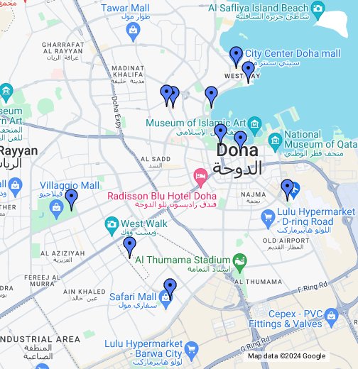 Doha - Google My Maps