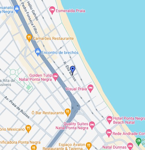 Hotel Areia de Ouro - Google My Maps