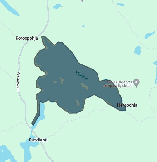 Pohjois-Päijänne - Ylisjärvi - Google My Maps