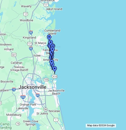 Amelia Island, Florida 32034 Interactive Map - Google My Maps