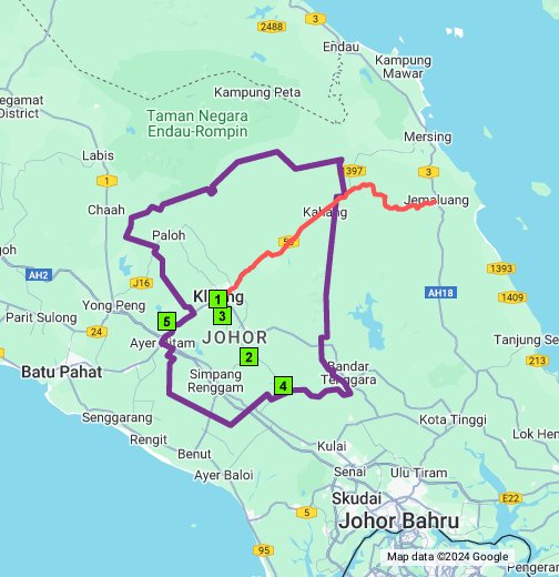 Google Map Johor Bahru