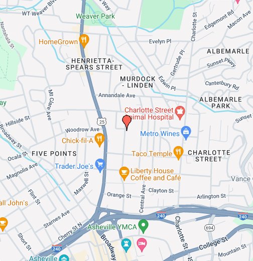 Charlotte Submarkets Google My Maps