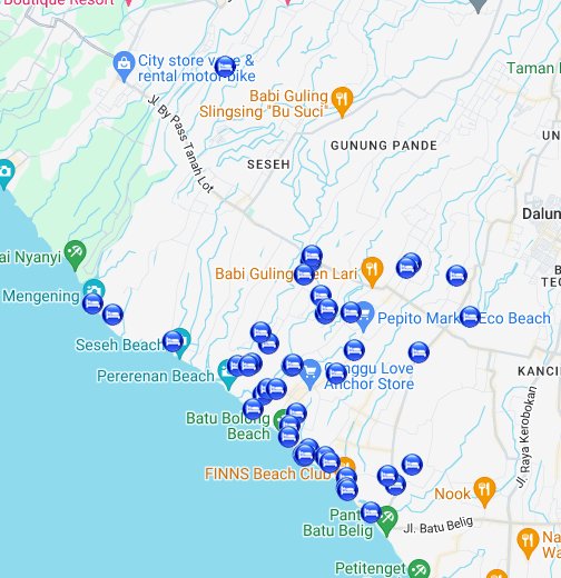 Bali-Canggu - Google My Maps