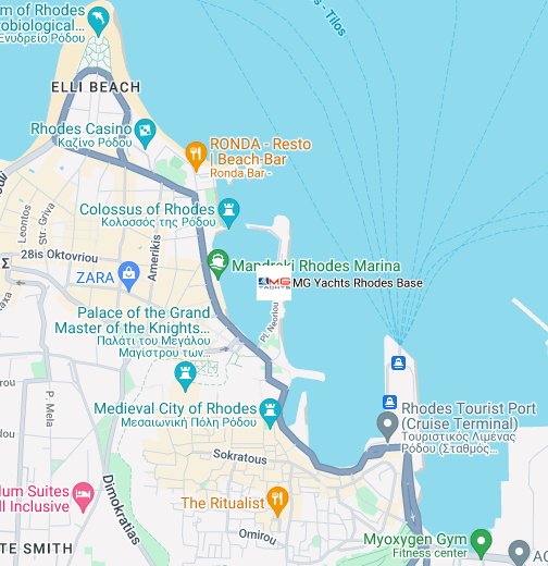 google maps for yachts