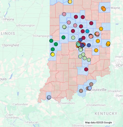 2016 Map of Indiana FQHC Sites Google My Maps