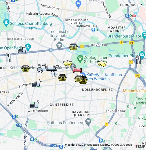 Berlin - Charlottenburg - Google My Maps