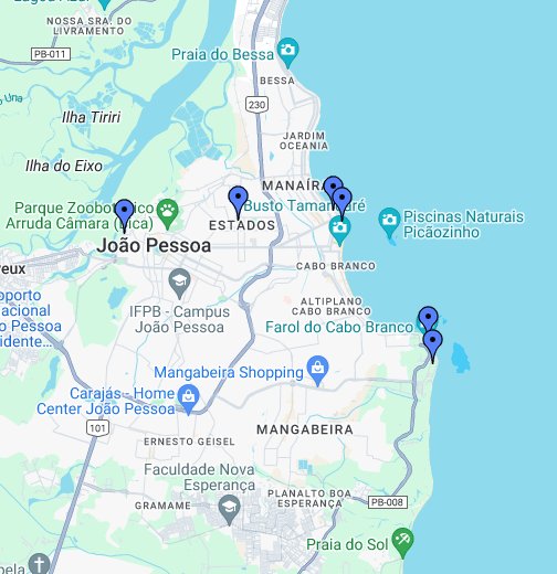 João Pessoa - Google My Maps