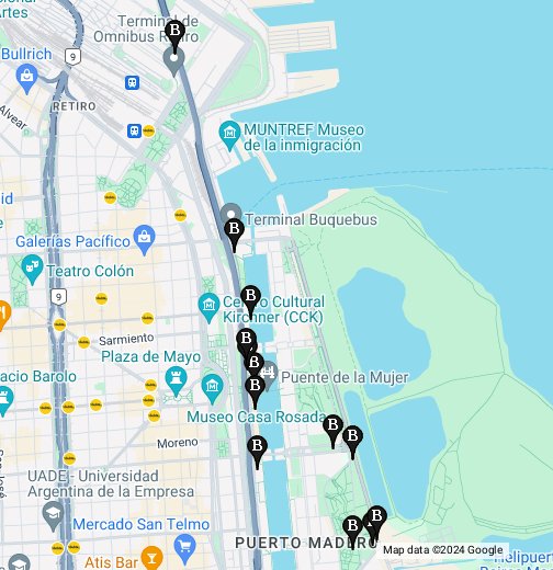 mientras tanto trono Melbourne Audio Guía Movil Puerto Madero - Google My Maps