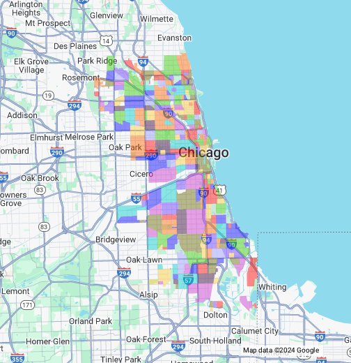 Chicago Neighborhoods Map - Google My Maps