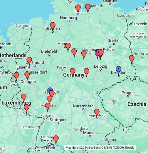 Germany Google My Maps
