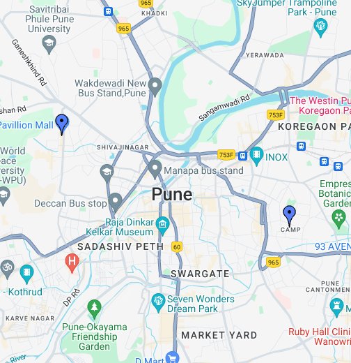 Pune - Google My Maps