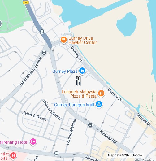 Gurney Plaza Google My Maps
