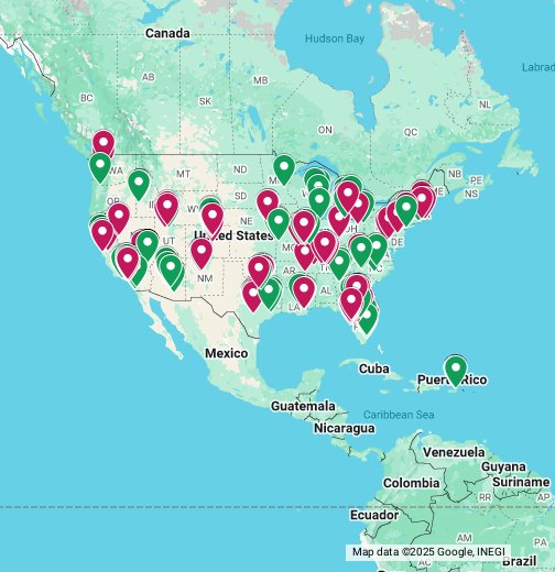 All Bar Rescue Locations Map Google My Maps