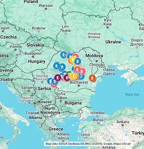 HARTA DRUMETII ROMANIA (bloguldecalatorii.ro) - Google My Maps