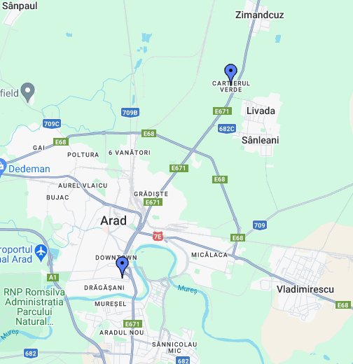 Arad - Google My Maps