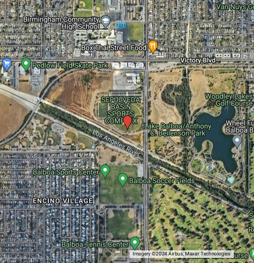 Sepulveda Basin Cleanup Location Google My Maps