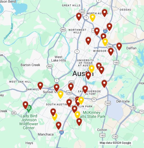 AISD Curbside Meal Sites /Lugares de distribución de comidas desde la banqueta - Google My Maps