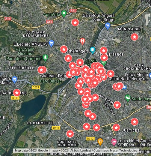 Angers, adopte ton Maraicher - Google My Maps