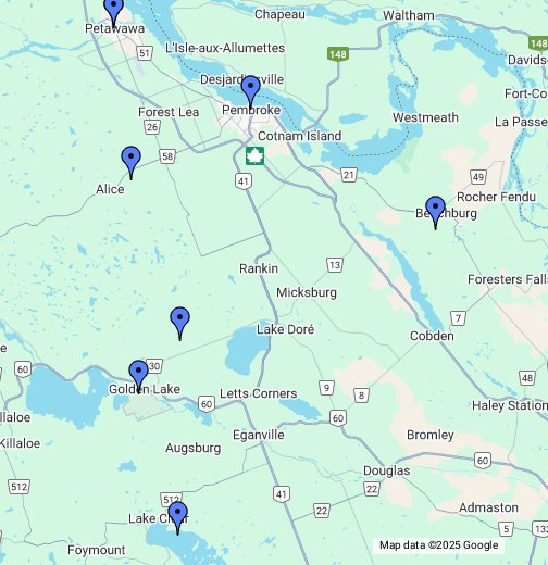 Pembroke, ON Google My Maps