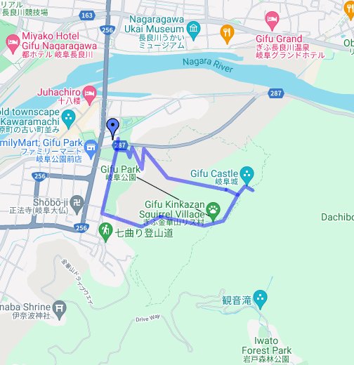 金華山- Google My Maps