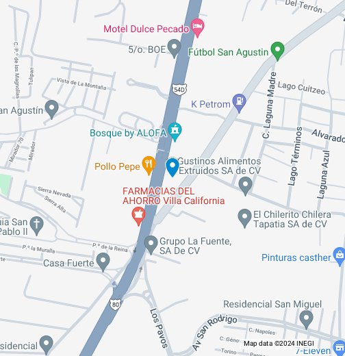TBB Guadalajara - Google My Maps
