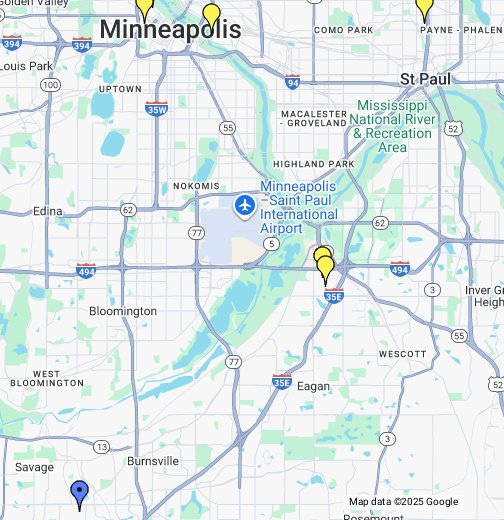 Burnsville Mn Google My Maps