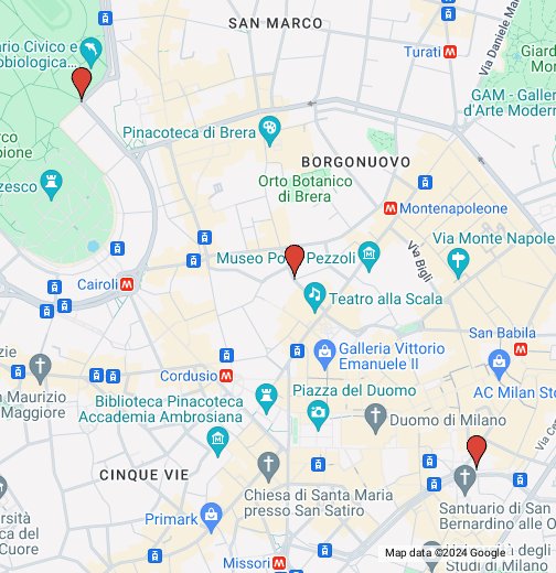 CARICO/SCARICO BUS TURISTICI - Google My Maps