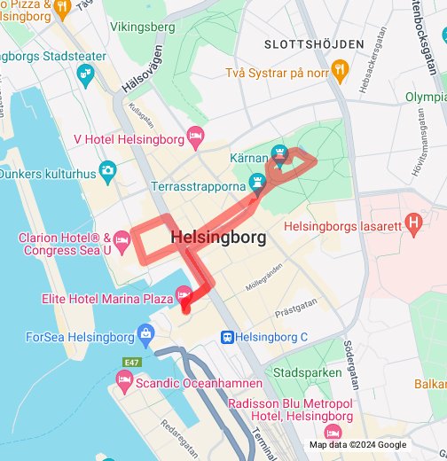 Maps Helsingborg