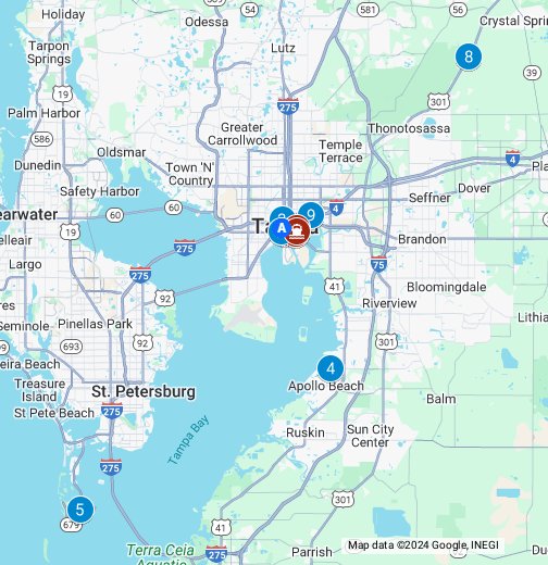 Tampa Attractions - Google My Maps