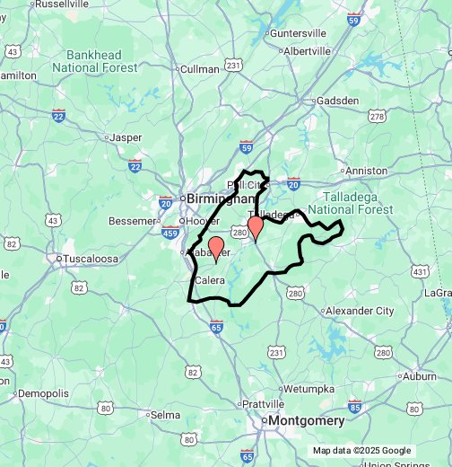 Lay Lake Open Map Google My Maps