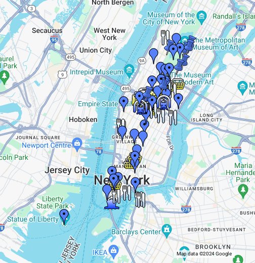 Manhattan brooklyn map