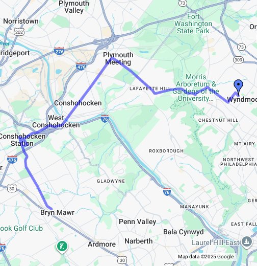 Driving directions to 8200 Flourtown Ave, Wyndmoor, PA 19038 Google