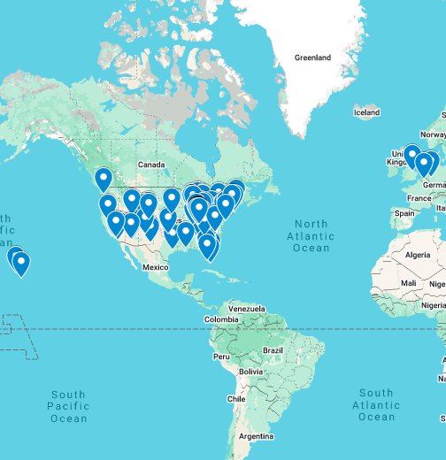 Walden Alumni Map Google My Maps