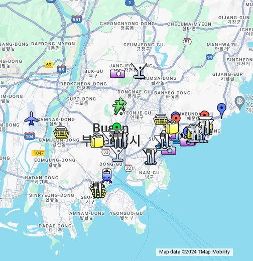 map busan south korea Busan South Korea Google My Maps map busan south korea