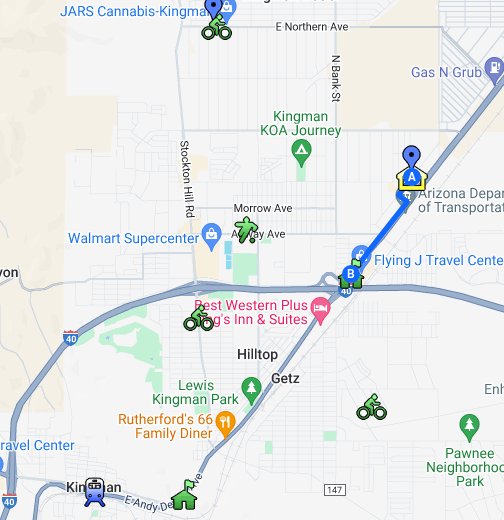 Kingman, Arizona - Google My Maps
