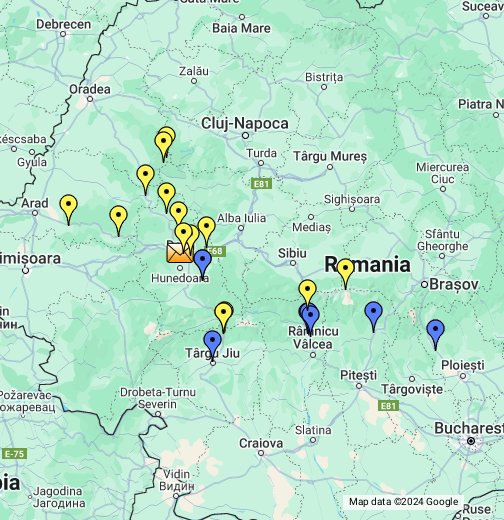 România Hartă digitală 3D ( Romania digital map 3D) - Google My ...