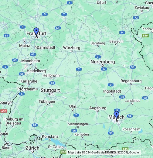 mapa nemacke frankfurt Nemačka   Google My Maps mapa nemacke frankfurt
