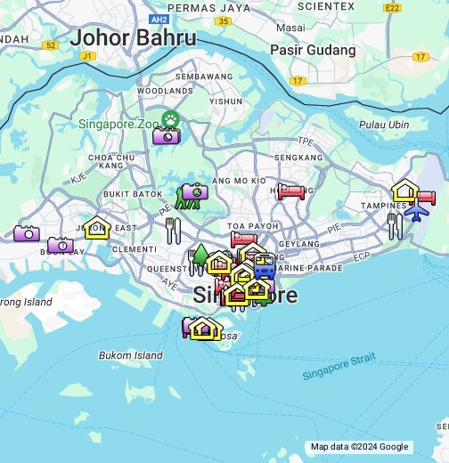Singapore Google My Maps