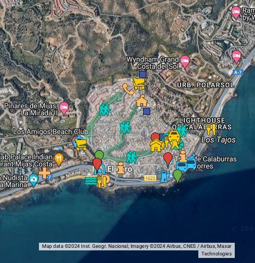 Straßenplan von El Faro - Google My Maps