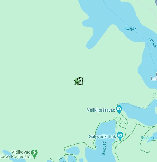 Kroatien - Nationalpark Plitvicer Seen - Google My Maps