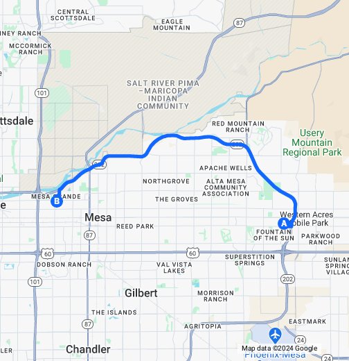 Riverview Park, Mesa, AZ - Google My Maps