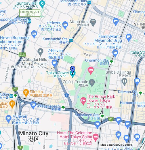 東京タワー - Google My Maps