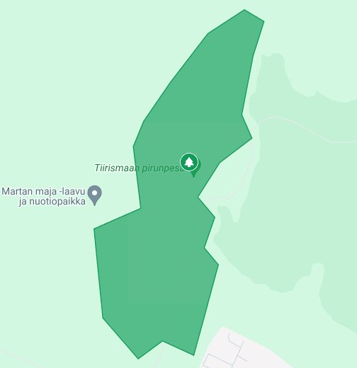 Pirunpesä, Tiirismaa - Google My Maps