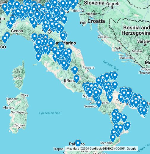 Antenne 5G Italia - Google My Maps