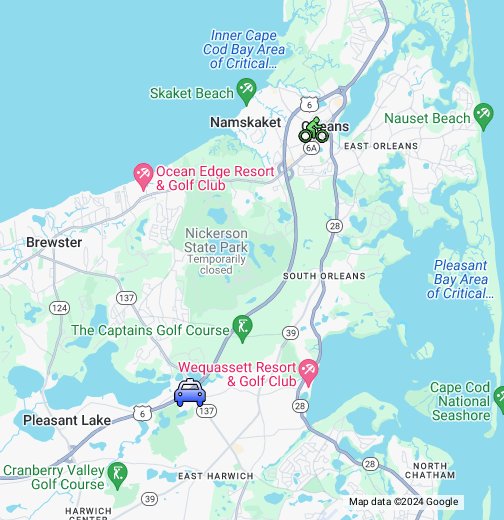 Cape Cod Map Google My Maps