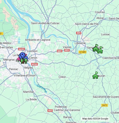  Bordeaux  France Google  My Maps 