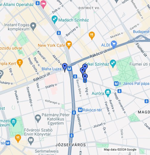 budapest térkép astoria Chinatown Restaurant – Google Saját térképek budapest térkép astoria