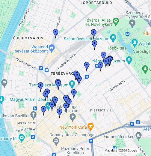 budapest kerület térkép letöltés Hotspotok Budapest VI.kerületében – Google Saját térképek budapest kerület térkép letöltés