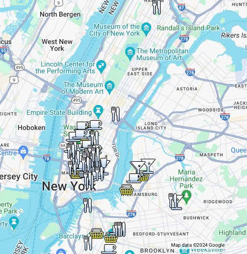 New York City Google My Maps